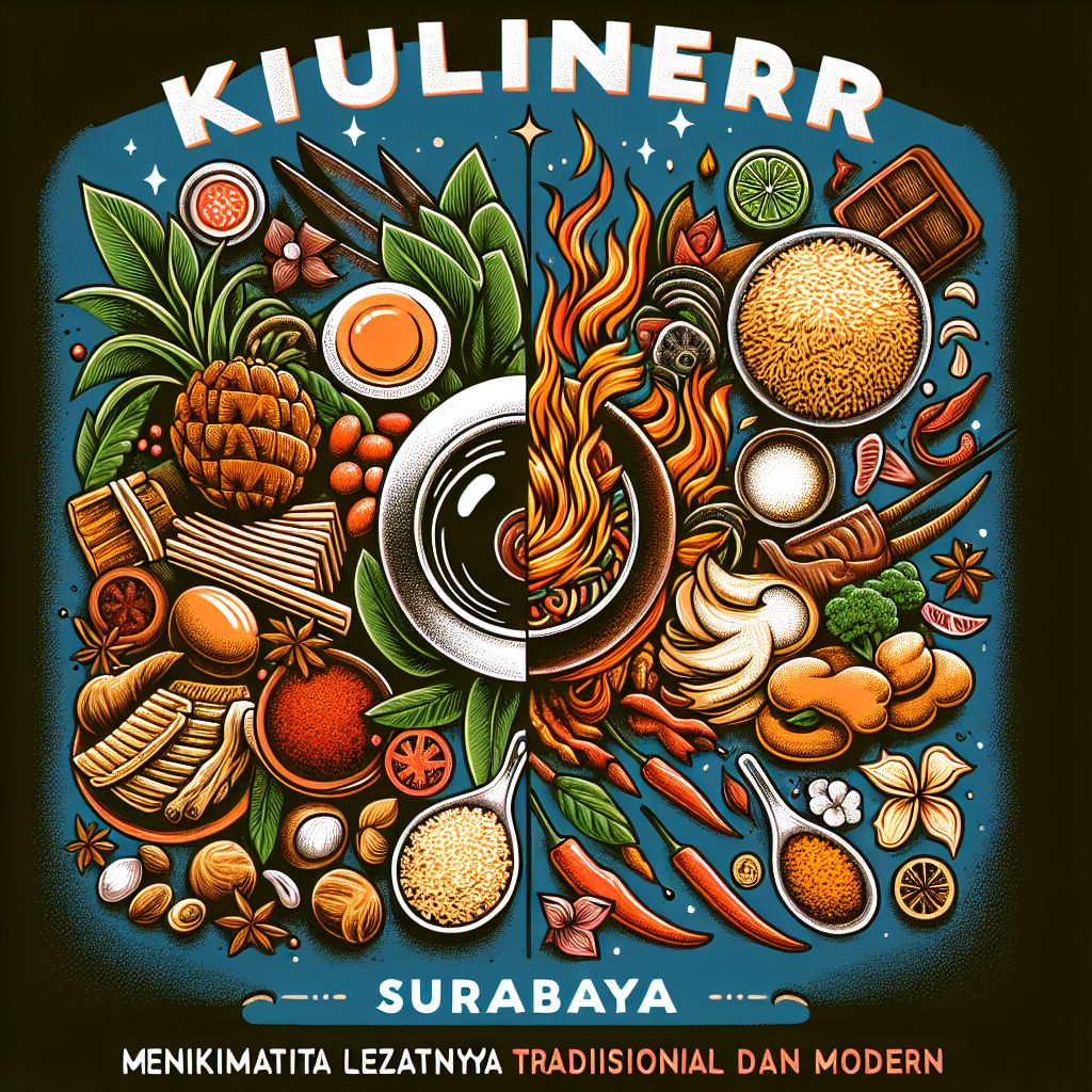 Kuliner Surabaya: Menikmati Lezatnya Makanan Tradisional dan Modern di