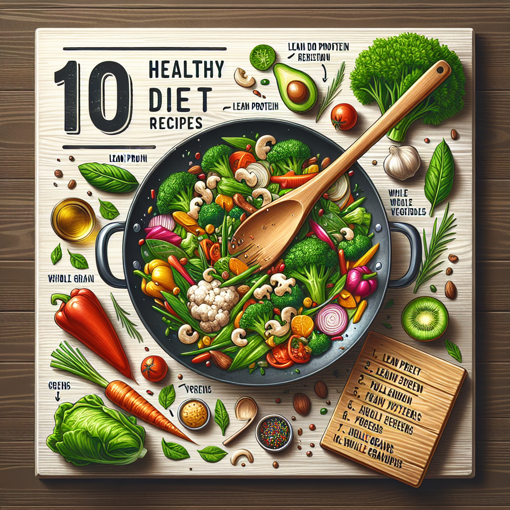 10 Resep Makanan Diet Sehat yang Lezat dan Mudah Dibuat