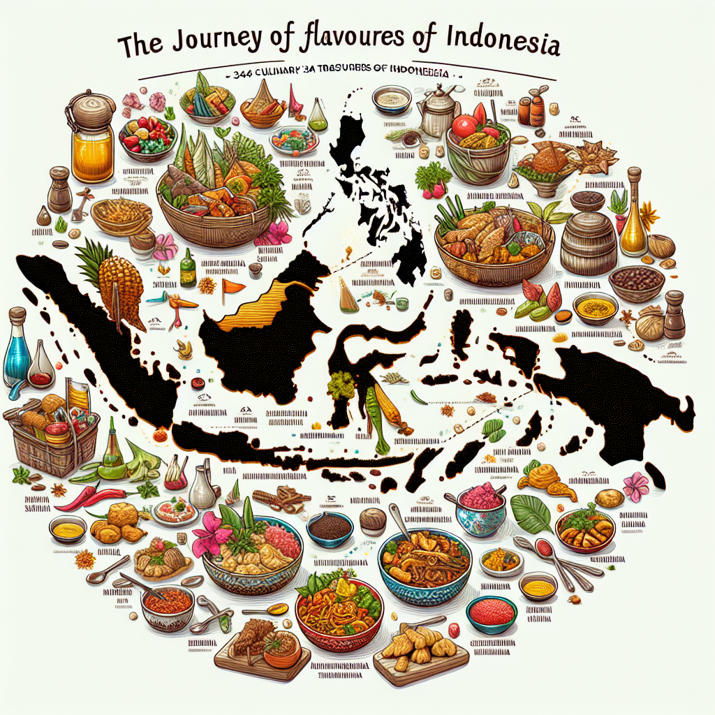 Perjalanan Rasa: Menjelajahi 34 Harta Kuliner Indonesia dari Sabang sampai