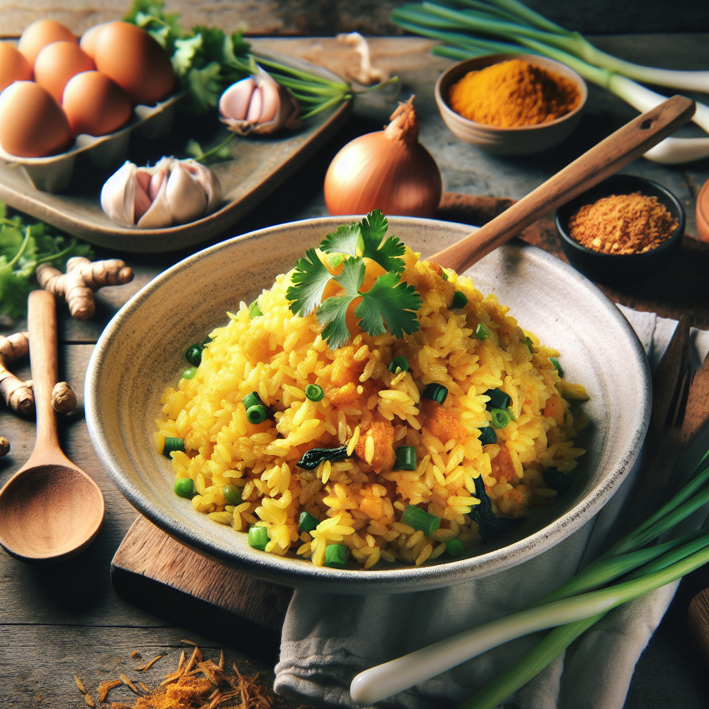 Resep Nasi Goreng Kunyit yang Lezat dan Mudah Dibuat di Rumah